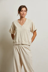 BRIGGS SHORT SLEEVE SWEATSHIRT 071125