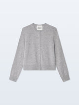 CASHMERE CREWNECK CARDIGAN 103125