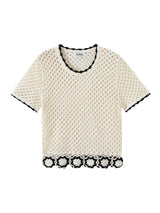 MICHELE CROCHET TOP 061025
