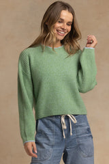 ALBA MARBLED CASH CREW 112225