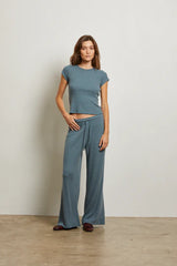 MINDY WAFFLE SS CREW 091625