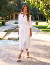 GRACE EYELET DRESS 052125