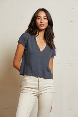 ALANIS RECYCLED V NECK 071125