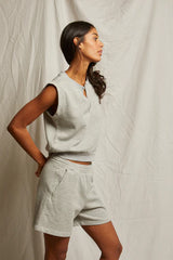 BARI TERRY SWEATSHORT 052225