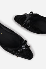 CECILIA VELVET BALLET FLAT 120425