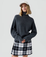 CROPPED RIB TURTLENECK 111225