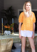 MARAKESH EYELET TOP 60724