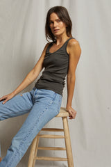 ELLA RIB TANK 060524