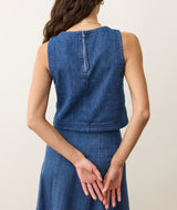 QUINN DENIM TANK 081825