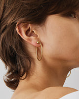 SMALL GOLD ICON HOOPS