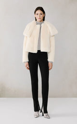 KENDELL BOXY JACKET W/SCARF 092325