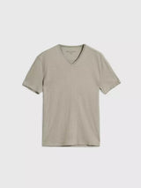 MILES RAW EDGE VNECK 031125