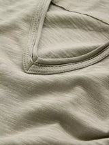 MILES RAW EDGE VNECK 031125