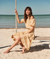 BEA POPLIN MIDI SKIRT 030725