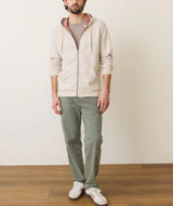 FLEECE STRIPE FULL-ZIP 020225