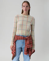 SHRUNKEN CHECK CREW 111225