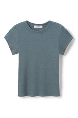 MINDY WAFFLE SS CREW 091625