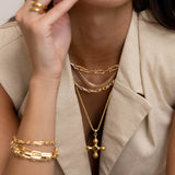 OPHELIA CROSS NECKLACE 041025
