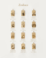ZODIAC PENDANT NECKLACE 051024
