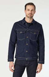 MAVI LORAN DENIM SELVAGE JACKET