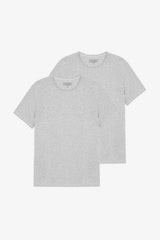 2-Pack Crew-Neck cotton stretch
