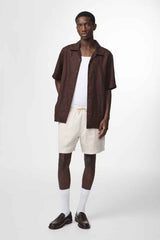 GREGOR DRAWSTRING LINEN SHORT 051525