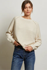 EVIE RAGLAN CREW SWEATER 091625