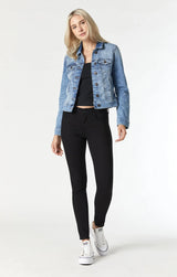 SAMANTHA CROP DENIM JACKET 013125