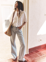 THE DECO EYELET TOP 042325