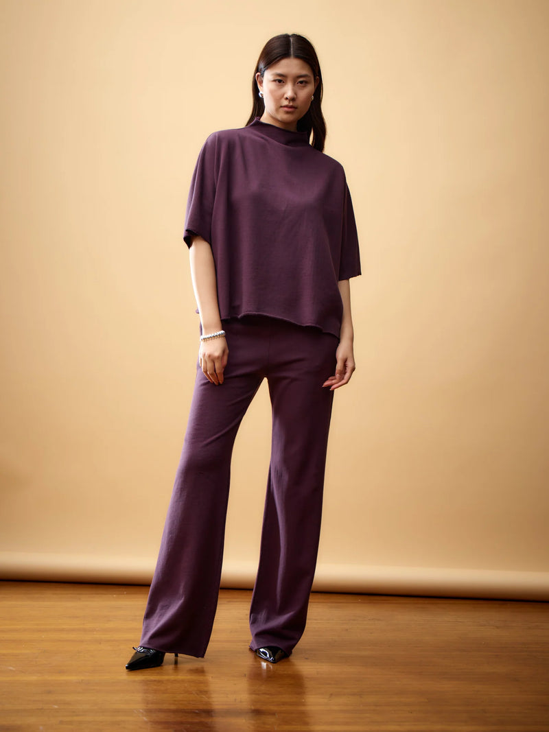 ZEYI FLEECE WIDE LEG PANT 032725