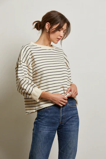 NIALL 3/4 SLEEVE SWEATSHIRT 071125