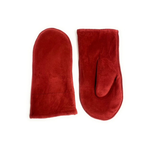 MICRO SUEDE MITTENS