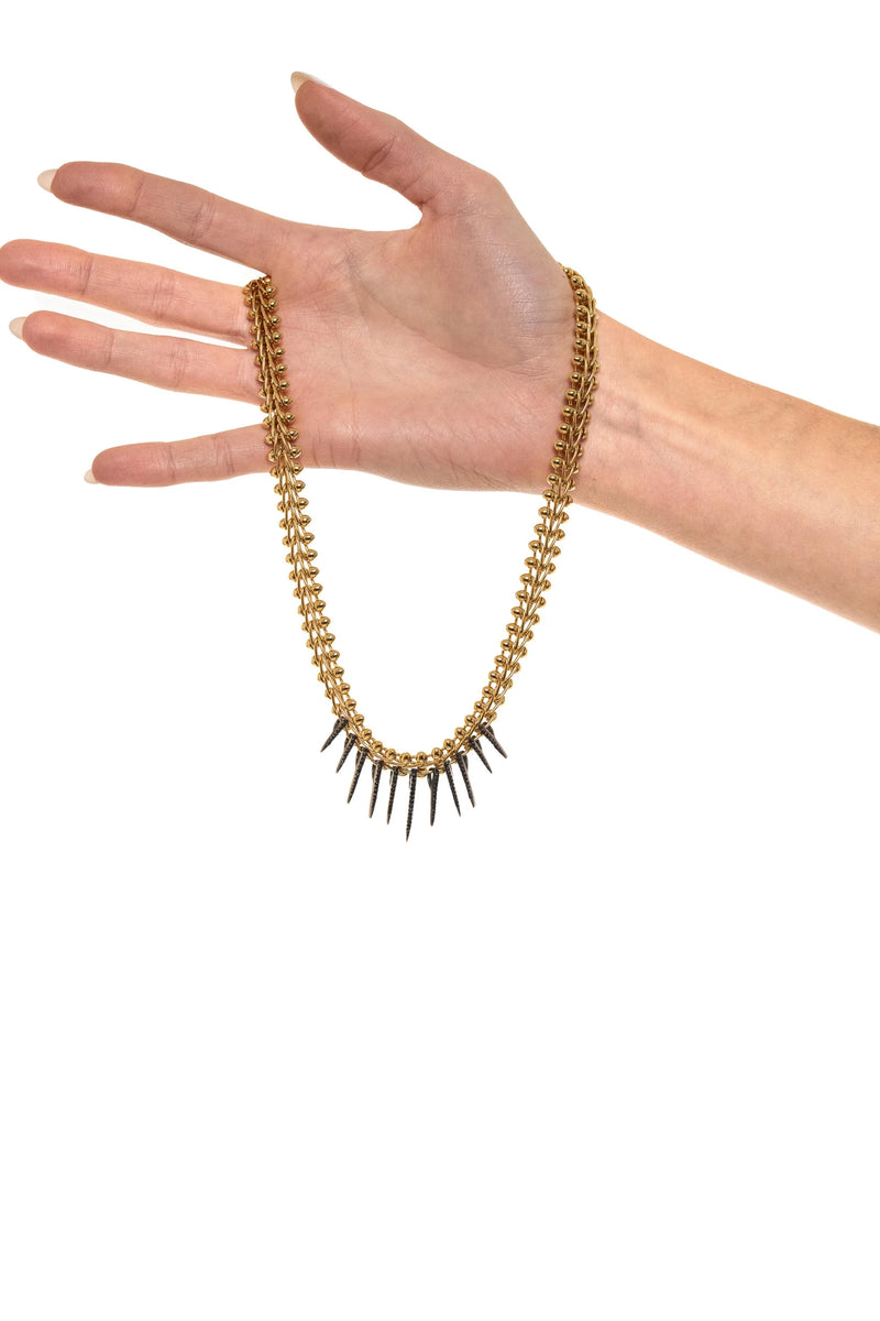 EMMY SPIKES NECKLACE