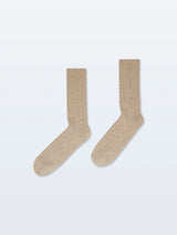CASHMERE RIBBED SOCKS 112925