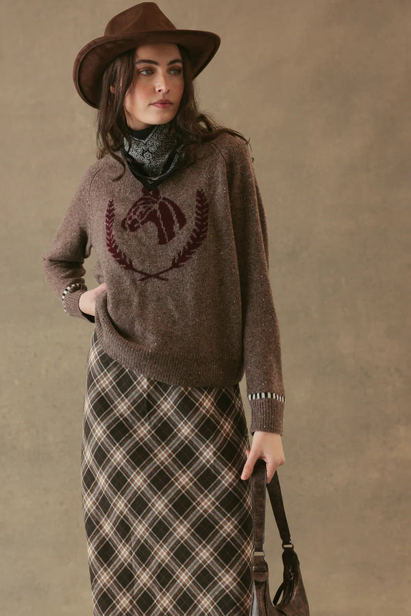 COLT HORSE INTARSIA PULLOVER 092025