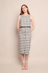FAYE MIDI SKIRT 041425