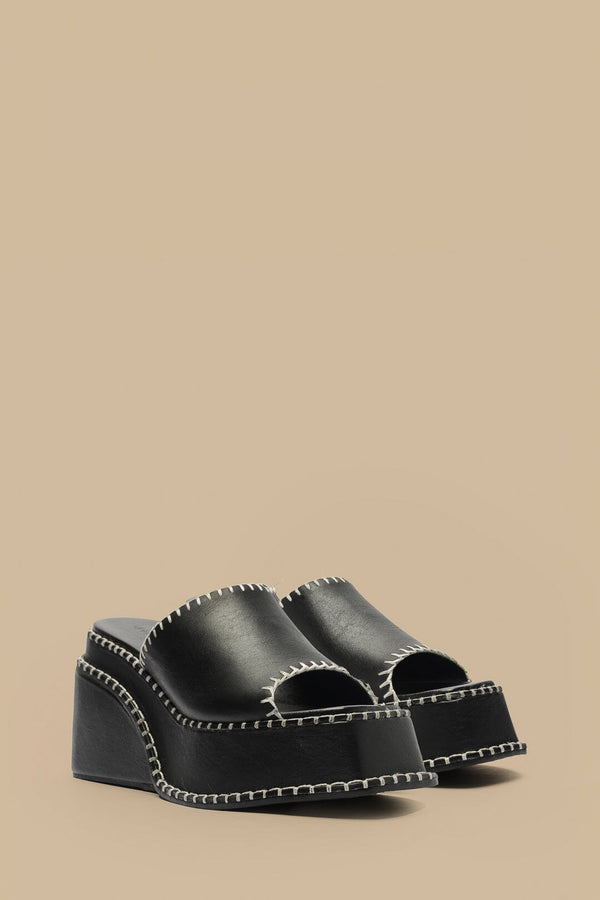 WEDGE MULE SANDAL 031825
