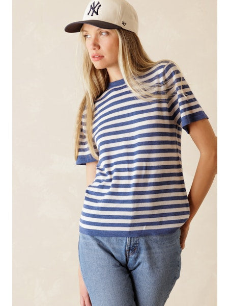 JANINE STRIPE CREW 012225