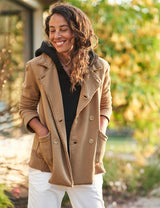 FRANK&EILEEN BELLFAST TRIPLE FLEECE PEACOAT