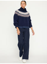 WHITE+WARREN ODESSA FAIRISLE SWEATER 112223