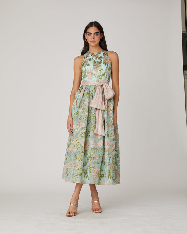 SERRA JAQUARD DRESS 053124