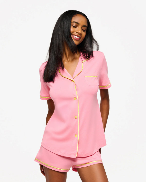 BELLA SHORT SLEEVE/BOXER SET 013025