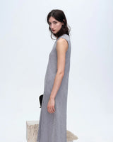SLUB JERSEY MIDI DRESS 040925