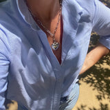 AURELIE HEART CLIP NECKLACE