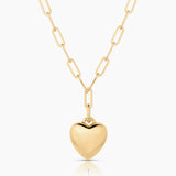 AURELIE HEART CLIP NECKLACE