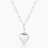 AURELIE HEART CLIP NECKLACE