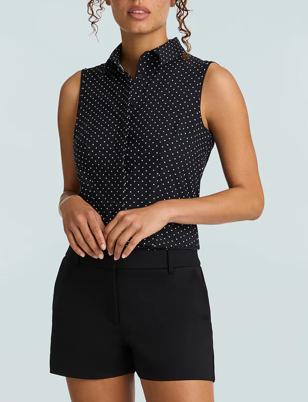 PRINTED BUTTON DOWN BODYSUIT 031125