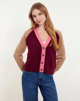BRIANNA COLORBLOCK CARDI 090825