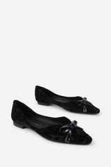 CECILIA VELVET BALLET FLAT 120425