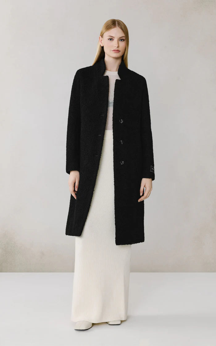 DIANE BOUCLE MIDI COAT 102025